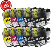 10 Pk For Brother LC3011 Ink Cartridge MFC-J491dw MFC-J690dw MFC-J497dw MFC-J895