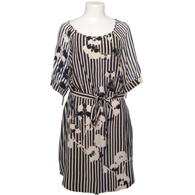Diane von Furstenberg, Kleid, Größe: 42, Blau/Weiß/Mehrfarbig, Seide #8qL