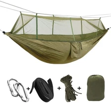 Ultra-Light Travel Double Person Camping Hammock Mosquito Net Hammock Breathable