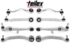 Teilex Querlenker Set für Audi A4 (B6) (8E2) (8E5) (8H7) 8 Teile Vorderachse bds