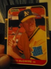 1987 Donruss - Rated Rookie Mark McGwire #46