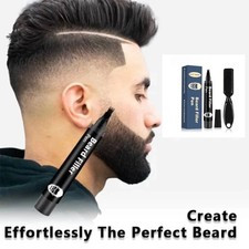 Long Lasting Double Ended Beard Filler Pen Waterproof Pencil Men's Beard Care