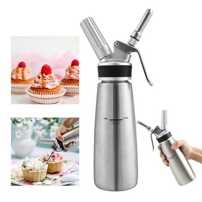 Profi Sahnespender Schlagsahne Sahneschneider Kitchen 500ml Sahnebereiter Cremes