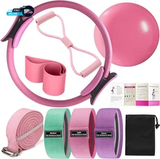 Pilates Ring Kit for Women Home Workouts Better Pilates Essentials Kits