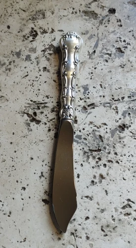 Gorham Sterling Strasbourg Master Butter Knife 6 7/8" Sterling Handle