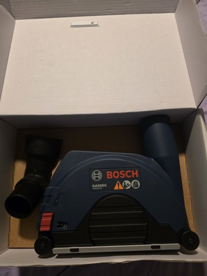 #ad Bosch 1800 OEM Replacement Angle Grinder Dust Collection Attachment GA50DC $50.00