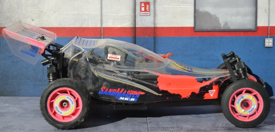 KYOSHO  SANDMASTER  2WD BUGGY NITRO VERBRENNER VINTAGE - Bild 2 von 4