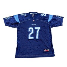 Reebok Toronto Argonauts CFL Jersey Ricky Williams 27 Blue Stitched Mens 2XL