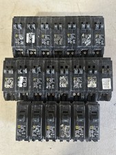 LOT OF 21 Square D HOM 15/15  20/20 Tandem 1-Pole 15  20 Amp Circuit Breaker