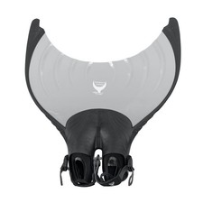 Mermaid Linden Adult Monofin - BLK/SIL