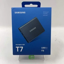 Samsung Portable SSD T7 1TB USB C Storage Drive MU-PC1T0T