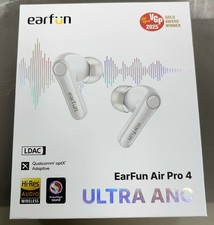 EarFun Air Pro 4 Adaptive Hybrid Noise Canceling Wireless Earbuds, Qualcomm Sn 1