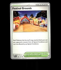 Festival Grounds - 108/131 - Prismatic Evolutions - Near Mint Non Holo
