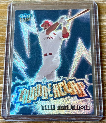 Mark McGwire #11 1999 Ultra Thunderclap card