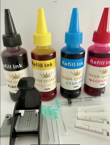 HP Ink Cartridge Refill Kit for HP 305 and HP 305XL Black & Colour Cartridges - 第 1/1 張圖片