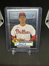 Topps 2021 Chrome Platinum Spencer Howard Phillies #PA-SH Rookie Auto Card
