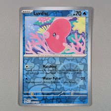 Pokemon TCG Card - Luvdisc 47/193 Reverse Holo | Paldea Evolved (2023) PAL