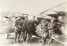 WW1 ARMY AIR SERVICE 1ST PURS. GRP. 94TH AERO SQN. CAPT EDDIE RICKENBACKER PHOTO