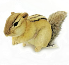 HANSA Chipmunk Plush BH7843 Realistic Stuffed Animal Toy 29cm Japan