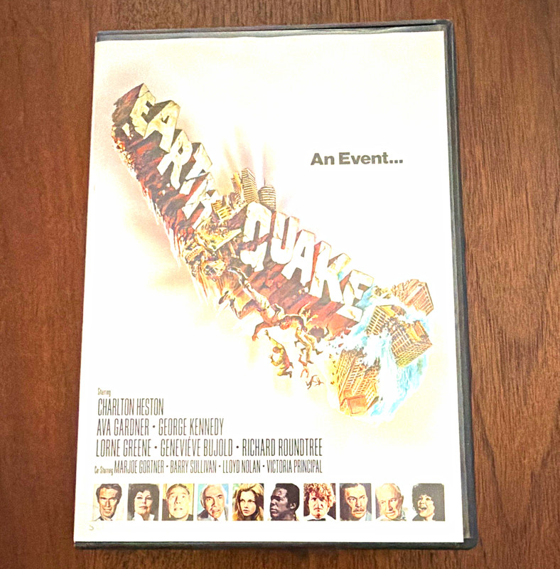 Universal Studios Earthquake DVD PG English Action/Drama Sensurround Widescreen
