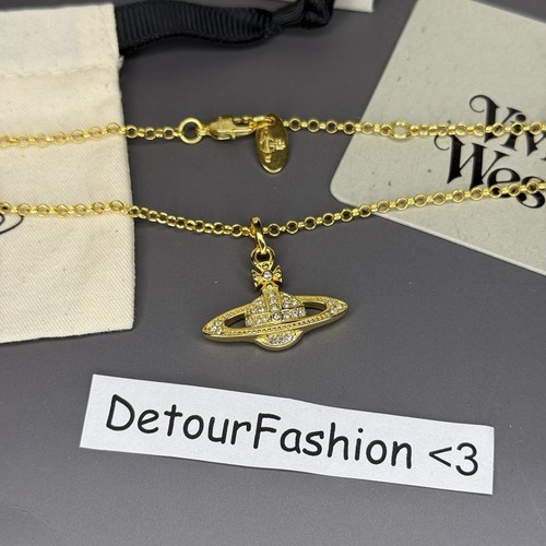 Vivienne Westwood Gold Mini Bas Relief Necklace WITH BOX, $74 - Photo 2