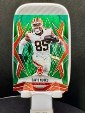 2025 Panini Phoenix #110 David Njoku Green Hyper Prizm - Cleveland Browns