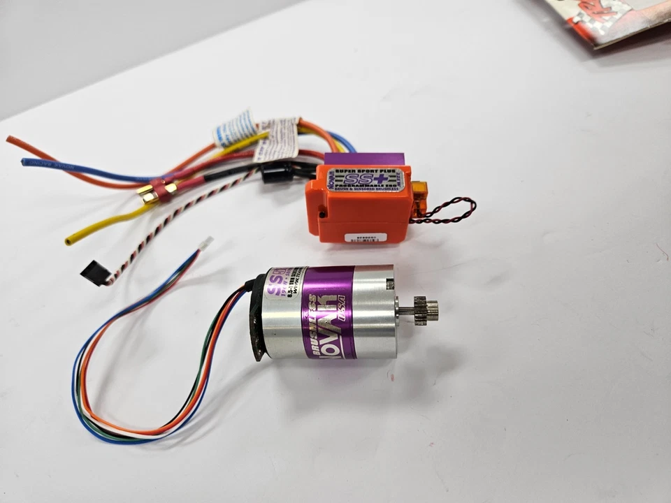 Vintage RC Novak Brushless Motor SS5800 and Novak Super Sport + ESC - Image 2 of 2