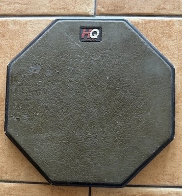HQ Percussion Products 12'' Double Sided RealFeel Practice Drum Pad