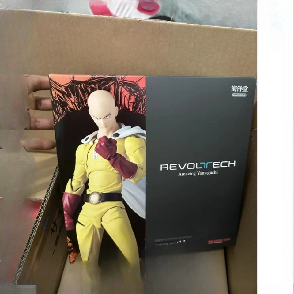 Kaiyodo Revoltech for ONE PUNCH-MAN Saitama 1/12 Model Toys Action Figure Gift - Image 3 of 4