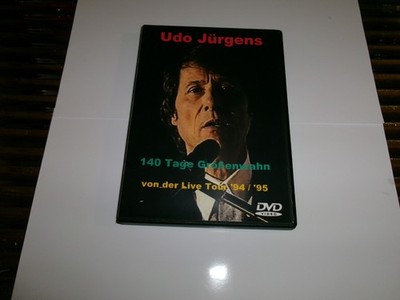 Udo Jürgens DVD '' 140 Tage Größenwahn 94/95 '' sehr guten Zustand, sehr selten.