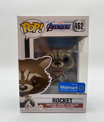 Funko Pop! Marvel Avengers #462 Rocket Bobble-head Walmart Exclusive
