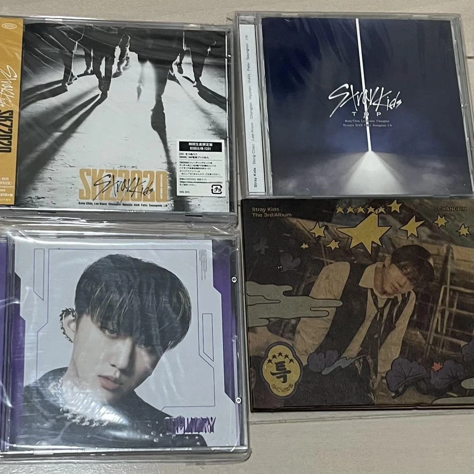 Stray Kids Album Bundle CDs K-Pop SKZ K-pop Usato con set di 32 cartoline... - Immagine 3 di 3