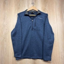 Eddie-bauer Men's Blue and Navy Sweatshirt