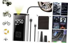 20V Cordless Tire Inflator Portable Air Compressor - 150 PSI with Digital 