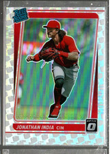 2021 Donruss Optic Crisis #101 Jonathan India RR