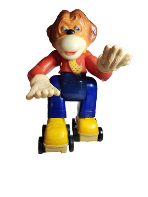 Vintage 1963 Clancy the Great Roller-Skating Monkey by IDEAL 20