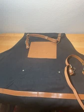 El Tesoro Tequila Black Canvas Apron Unused -Great Condition.