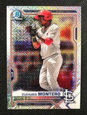 2021 BOWMAN CHROME PROSPECT MOJO ELEHRIS MONTERO #BCP-116