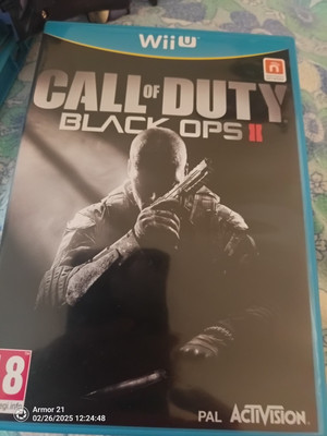 Wiiu Game Cod black Ops 2 pal Ectivision