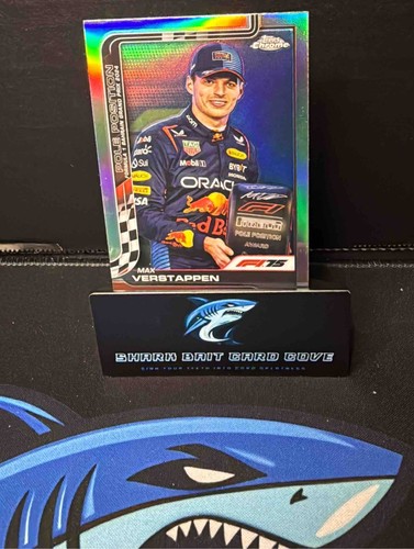 2025 Topps Chrome Formula 1 F1 Grand Prix Winners Max Verstappen #117 Refractor
