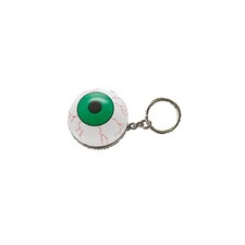 TRIKTOPZ EYE BALL GREEN KEYCHAIN
