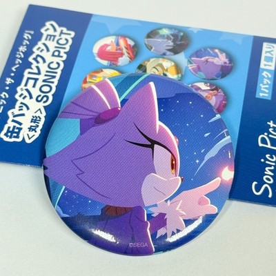 Blaze the Cat Sonic Pin Badge - SONIC PICT official SEGA brand pin (New)