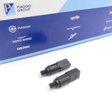 2x Bremslichtschalter 583575 Original f&uuml;r Piaggio Vespa GT GTS LX 50 125 150 250