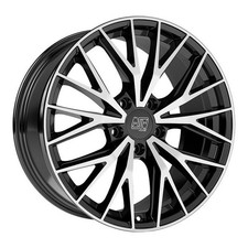 1x MSW (OZ) MSW 44 gloss black full polished 9.0Jx20 5x112 ET50