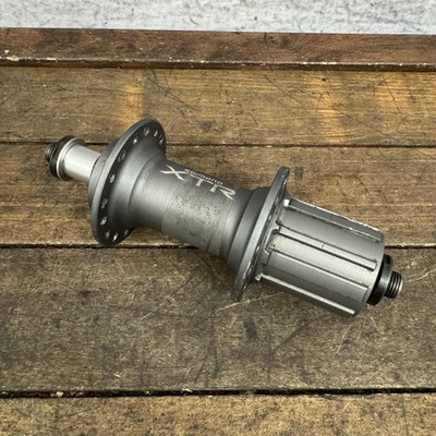 Vintage Shimano XTR FH-M950 Rear Hub 32H 90s MTB Rim Brake QR Gray
