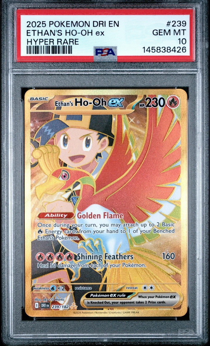Ethan's Ho-Oh Ex Pokémon TCG Cards for sale | eBay