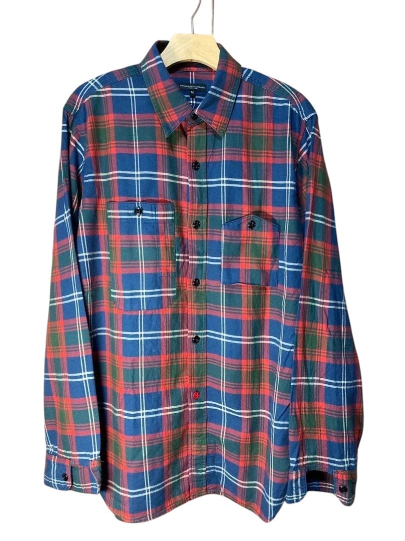 ENGINEERED GARMENTS Check Pattern Long Sleeve Cot… - image 1