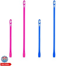 4 Pcs Heatless Curls Hook Spiral Curlers for Long Wave Styling Hair in 13. 8 ...