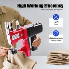 Heavy Duty Leather Sewing Machine Maximum thickness: 6mm 15000rpm 190W 110v