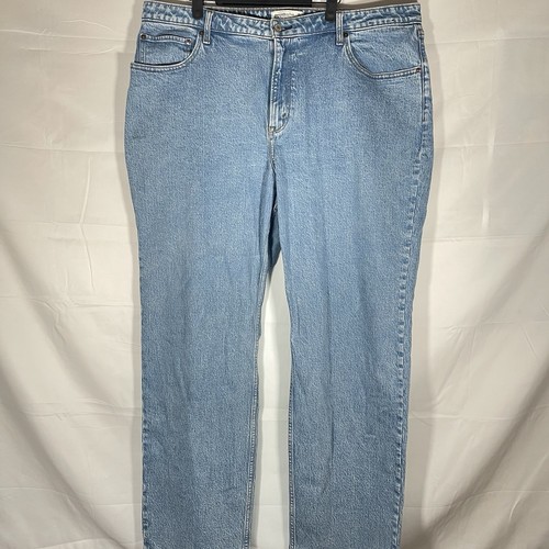 Abercrombie & Fitch Jeans Womens 35/20 Curve Love 90s Relaxed High Rise Straight - Picture 1 of 12